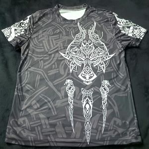 Men's Polyester Short Sleeve Shirt Size Medium